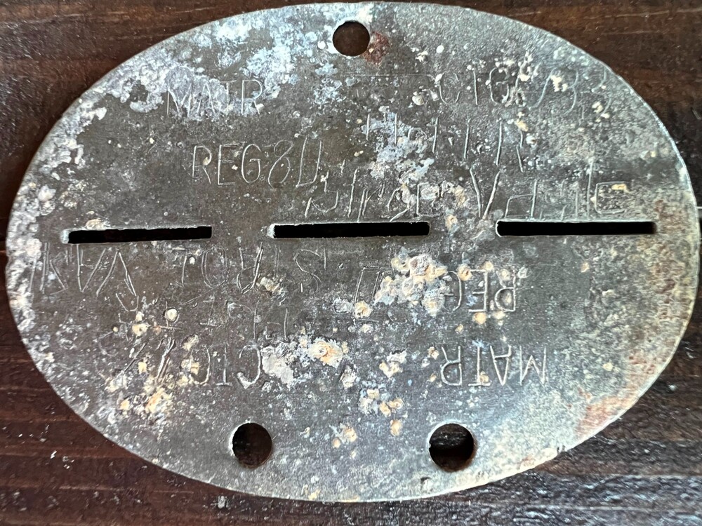 Romanian dogtag / from Stalingrad