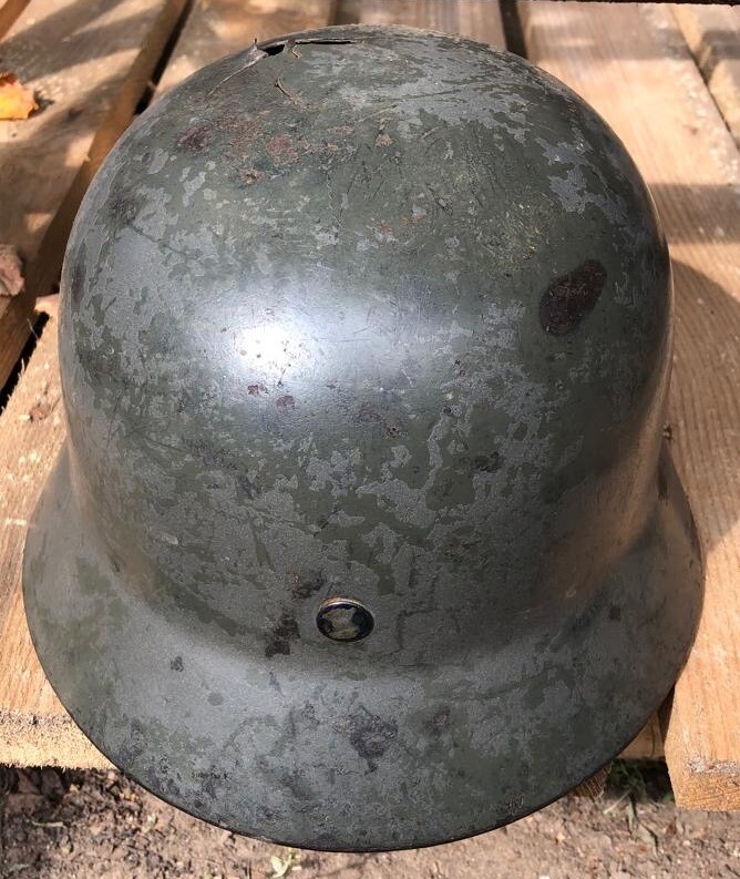 Wehrmacht helmet M35 DD / from Belarus 