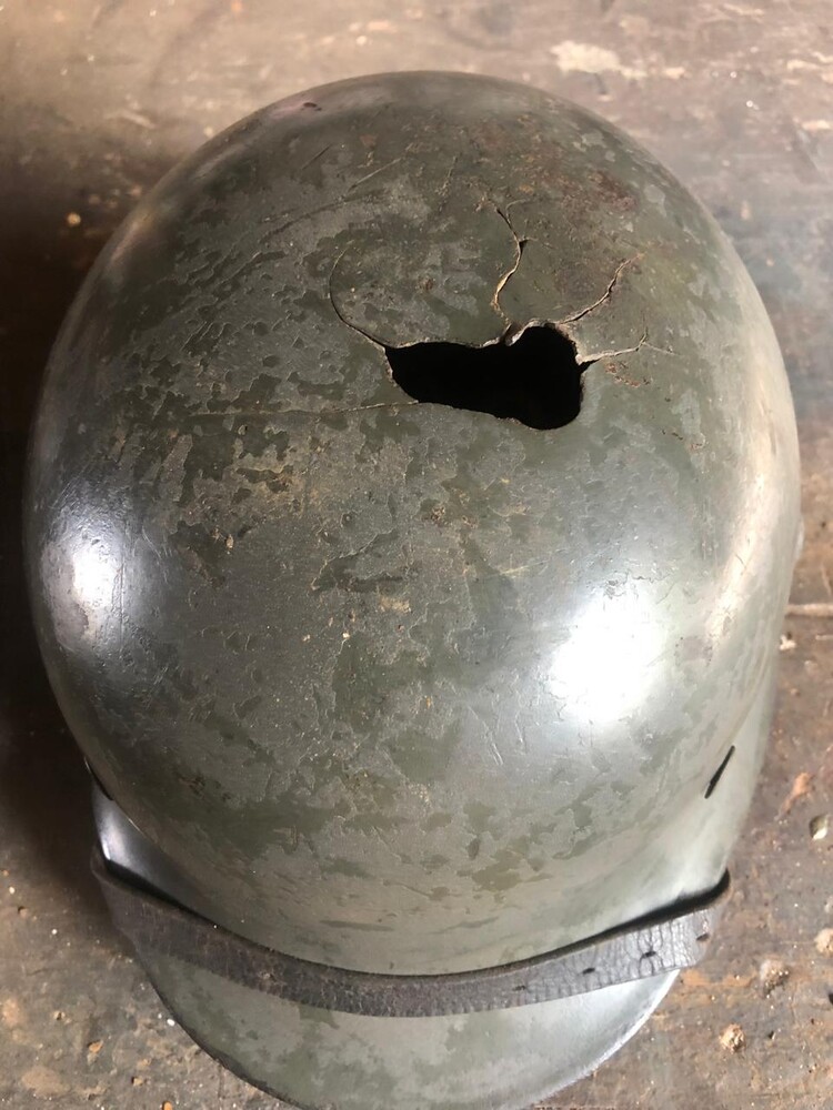 Wehrmacht helmet M35 DD / from Belarus 