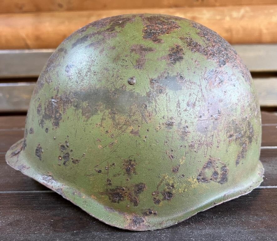 Soviet helmet SSh39 / from Leningrad 