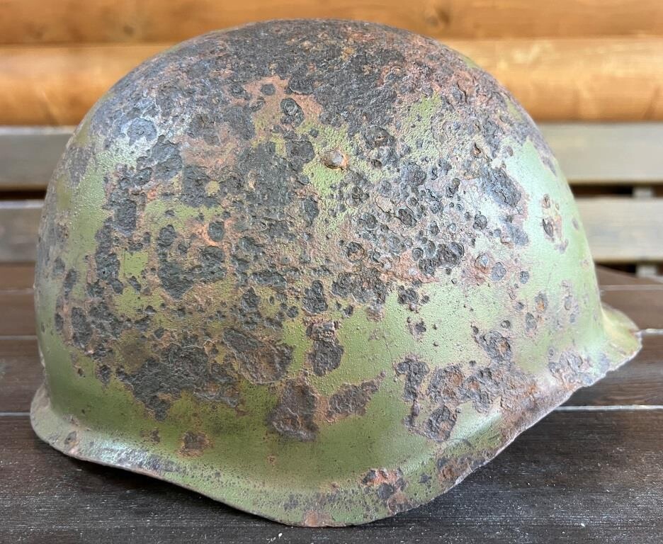 Soviet helmet SSh39 / from Leningrad 