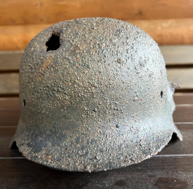 German helmet M42 / from Kursk