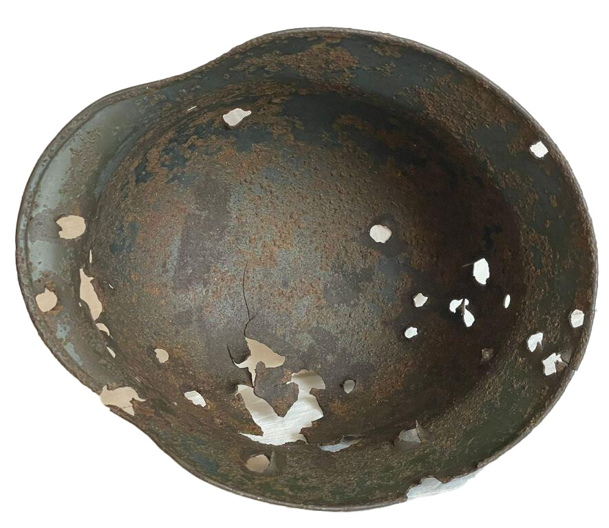 Wehrmacht helmet M35 / from Kursk