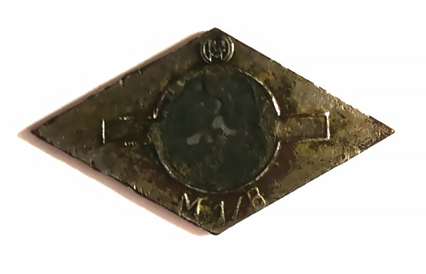 Hitler Youth Membership Badge / from Zimmerbude