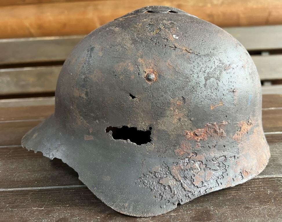 Soviet helmet SSh36 / from Novgorod 