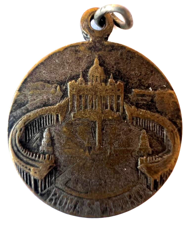 Italian Catholic Pendant / from Voronezh