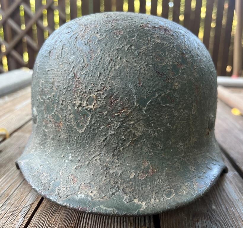 Wehrmacht helmet M35 DD / from Stalingrad