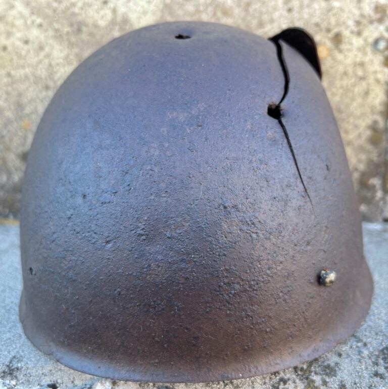 Finnish helmet M40 / from Karelia 