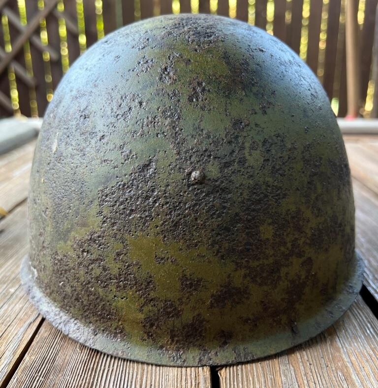 Soviet helmet SSh39 / from Stalingrad