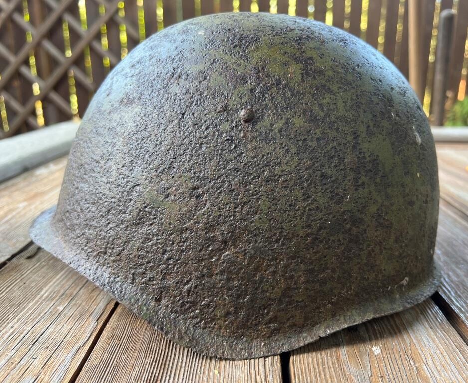 Soviet helmet SSh39 / from Stalingrad