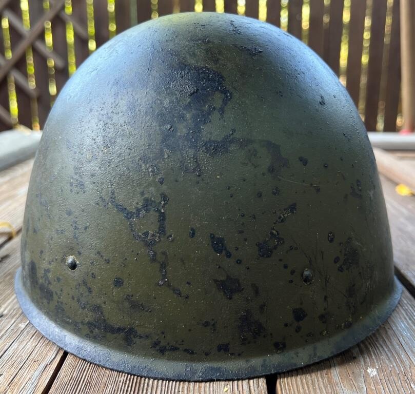 Soviet helmet SSh39 / from Novgorod