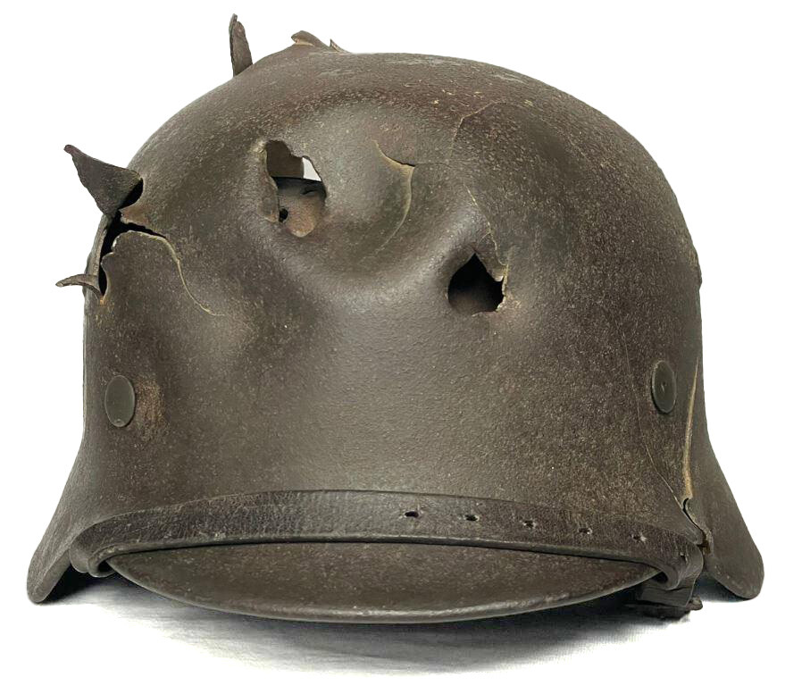 Waffen SS helmet M40 / from Karelia