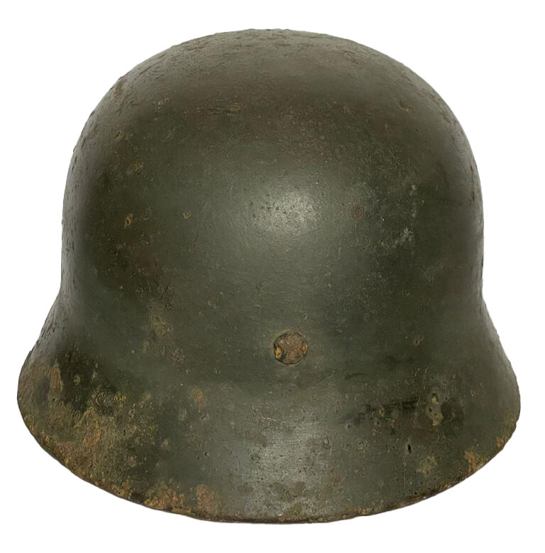 Wehrmacht helmet M40 / from Stalingrad