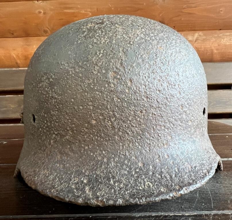 German helmet M40 / from Stalingrad