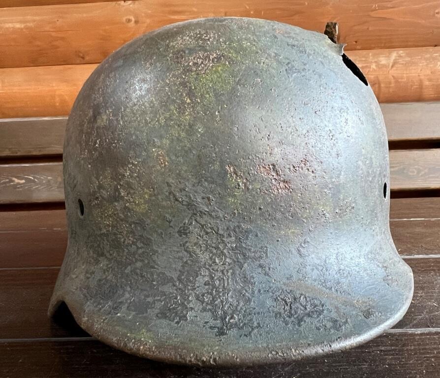 German helmet M35 DD / from Stalingrad