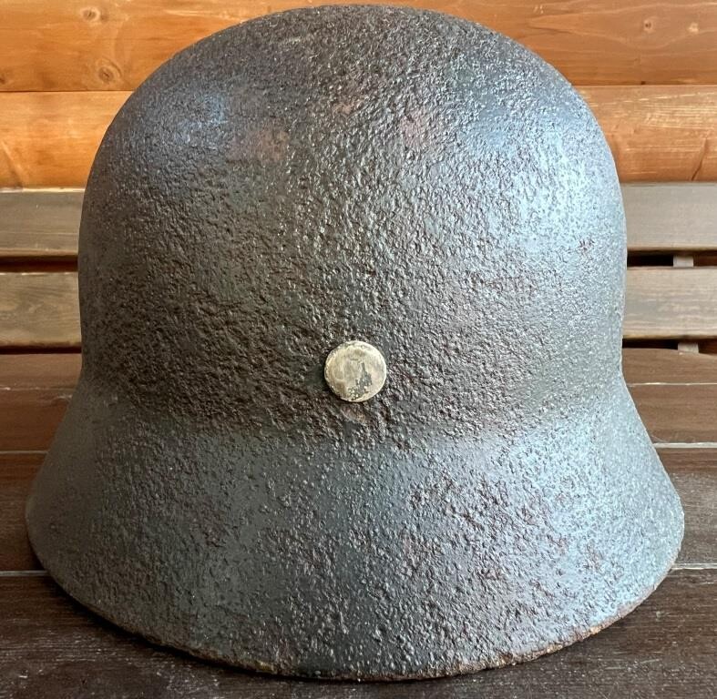 German helmet M35 DD / from Stalingrad