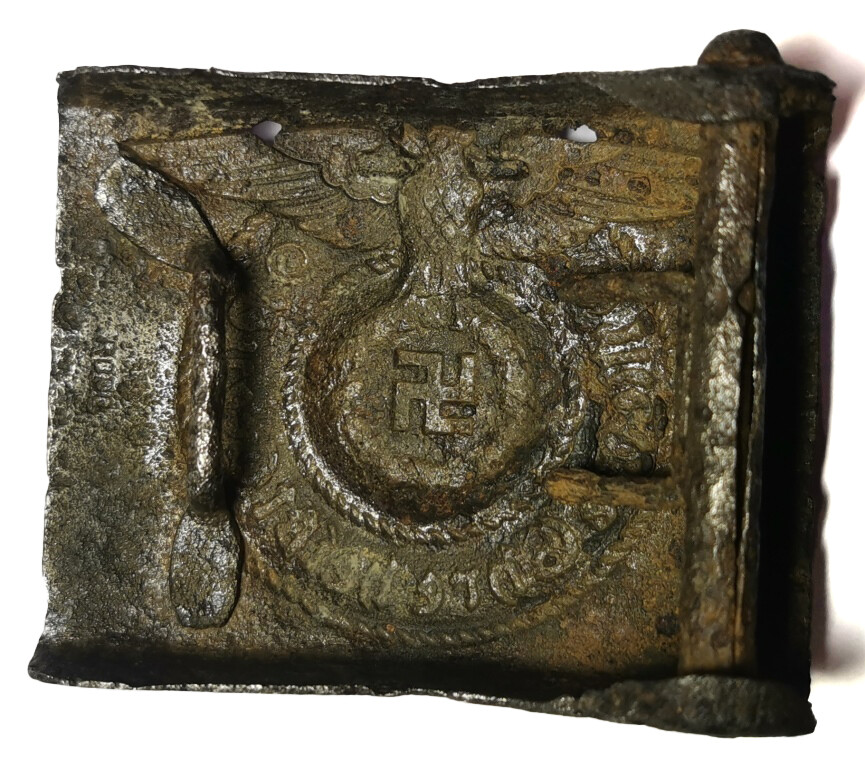 Belt buckle Waffen SS "Meine Ehre heißt Treue" / from Demyansk