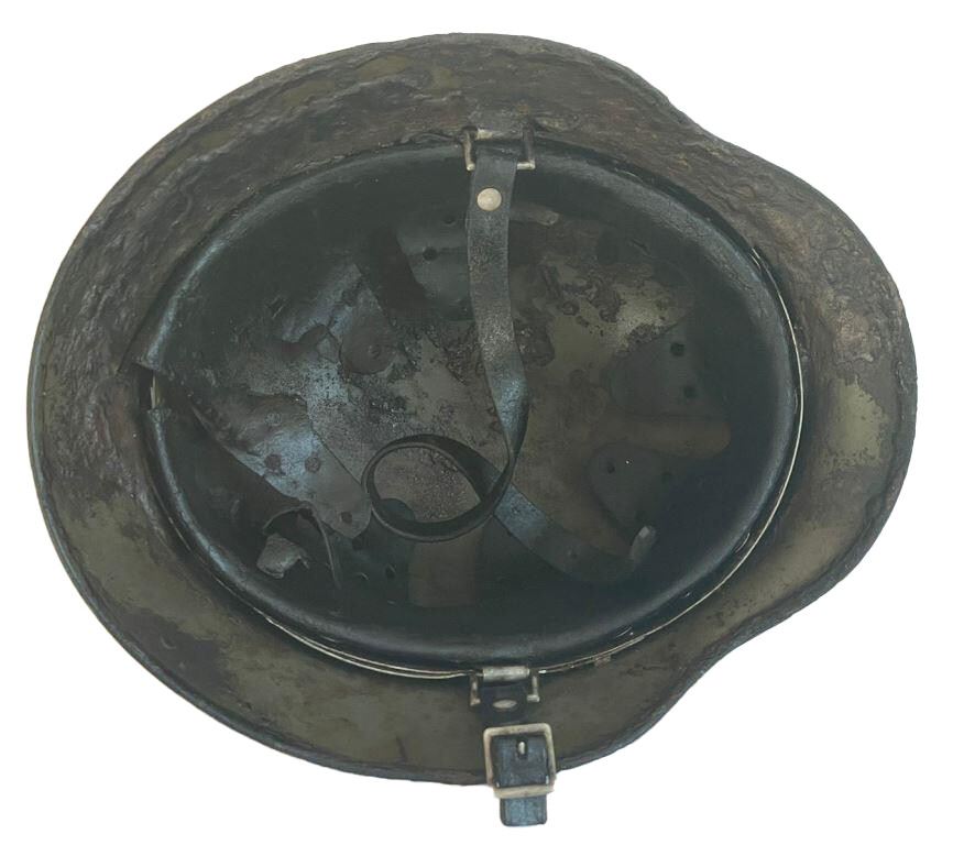 German helmet M35 / from Lake Seliger