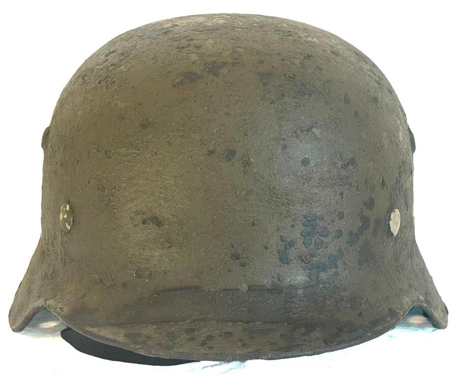 German helmet M35 / from Lake Seliger