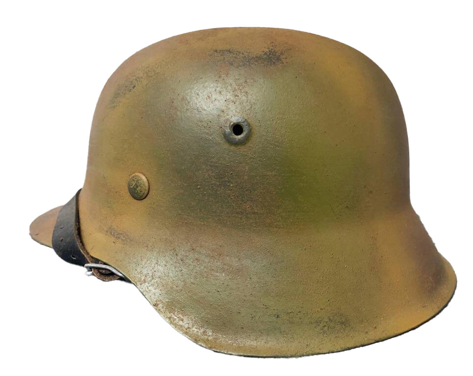 Restored German helmet M42, Waffen SS