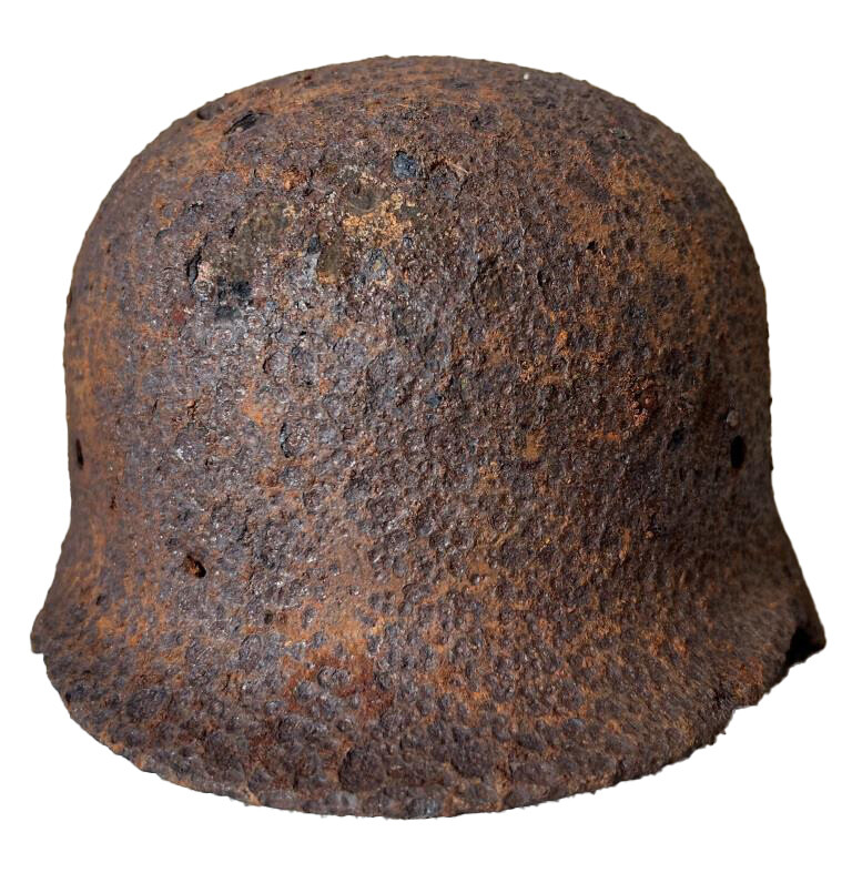 German helmet M40 / from Leningrad 