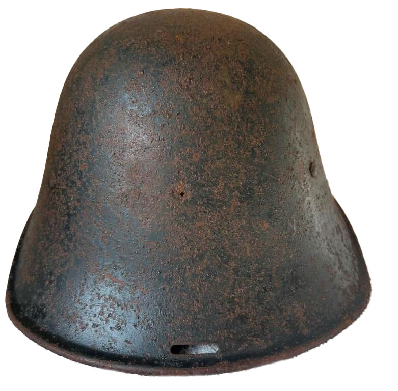 Romanian helmet / from Stalingrad