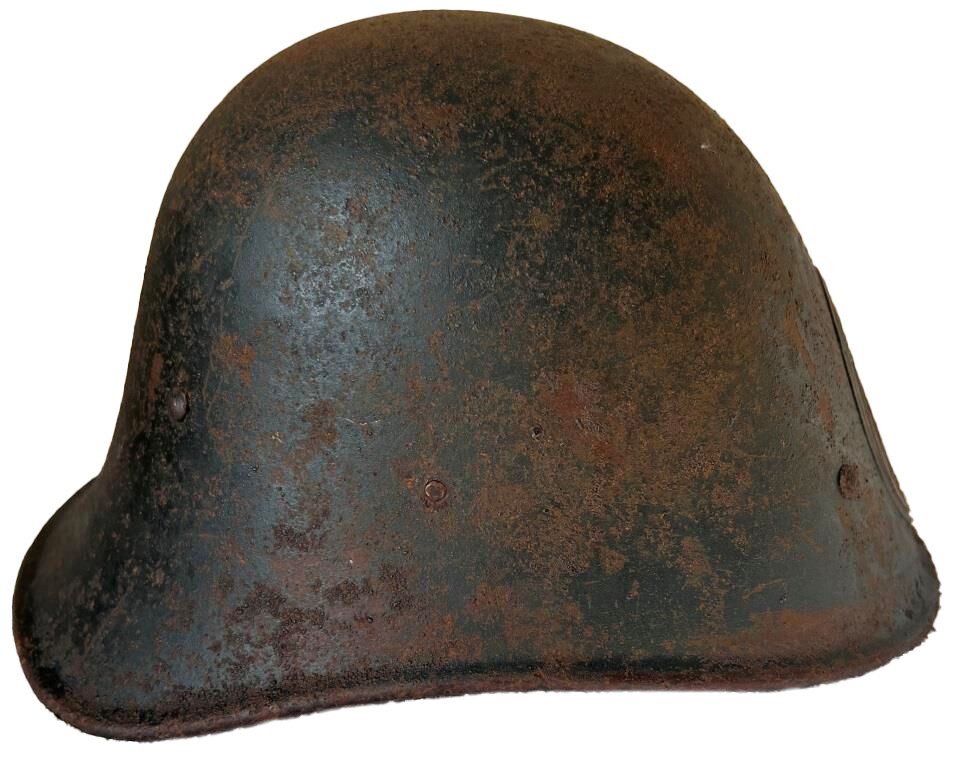 Romanian helmet / from Stalingrad