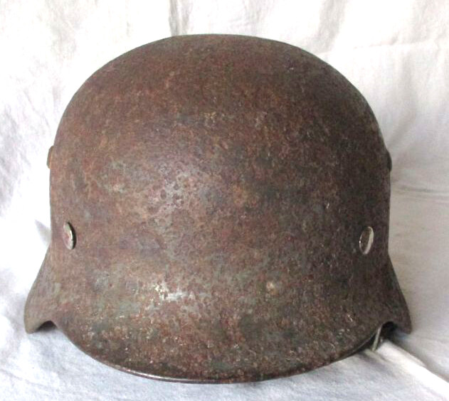 German helmet M35 / from Stalingrad