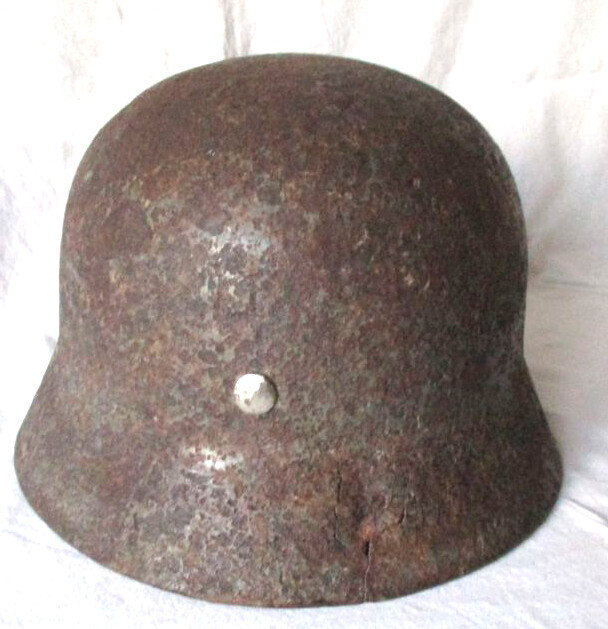 German helmet M35 / from Stalingrad