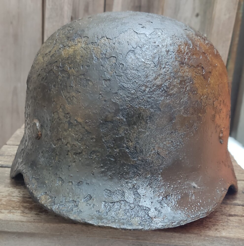 Wehrmacht helmet M40 / from Kalinin