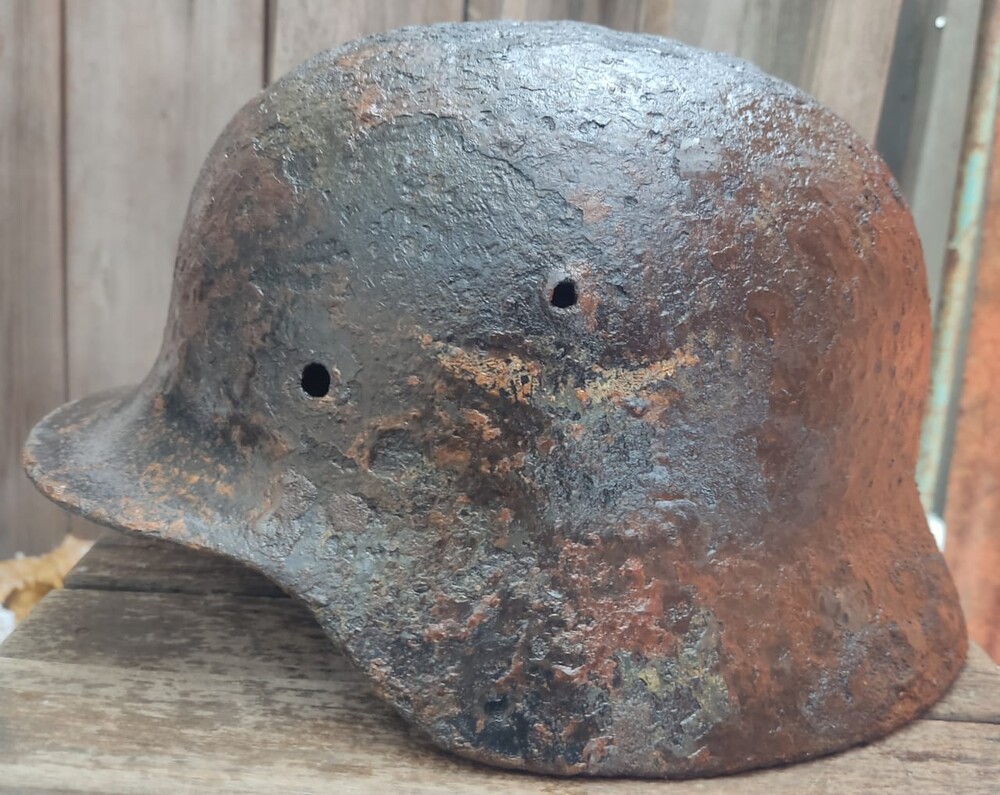 Luftwaffe helmet M35 DD / from Kalinin