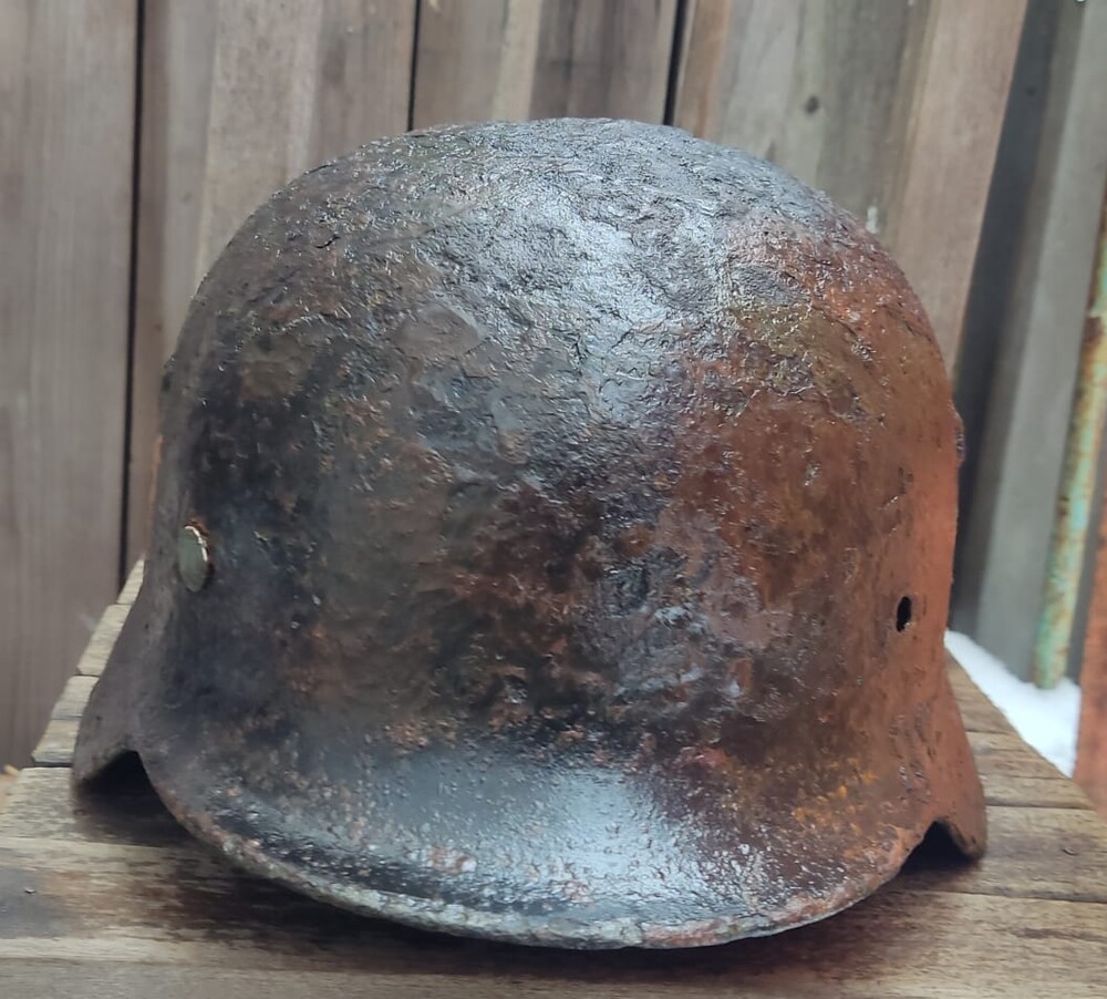 Luftwaffe helmet M35 DD / from Kalinin