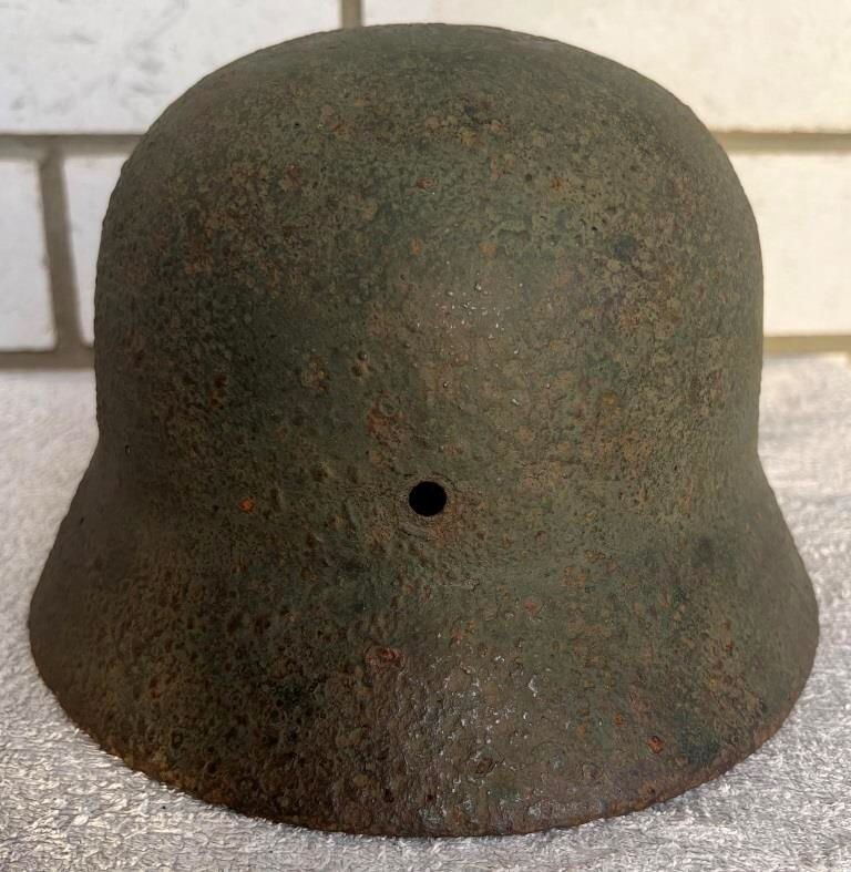 German helmet M35 / from Velikiye Luki