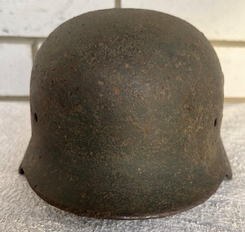 German helmet M40 / from Stalingrad 