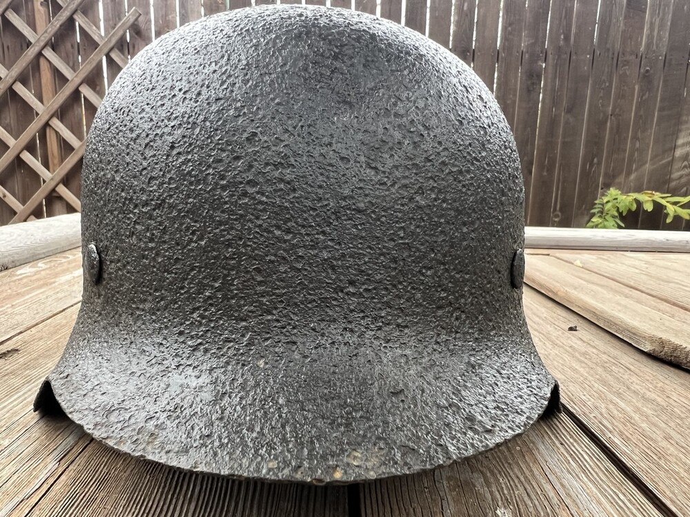 Waffen SS helmet M42 / from Demyansk