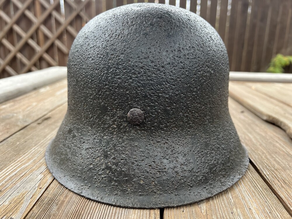 Waffen SS helmet M42 / from Demyansk