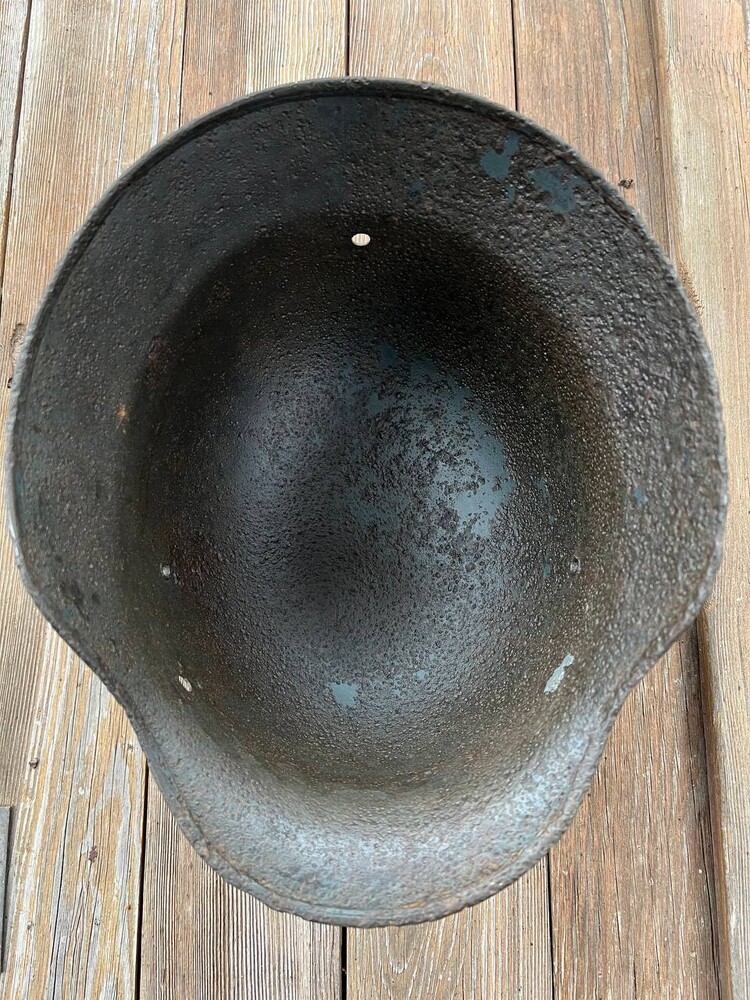 Wehrmacht helmet M35 DD / from Stalingrad