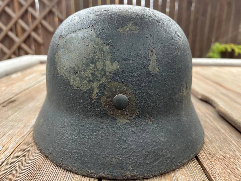 German helmet M35 / from Stalingrad