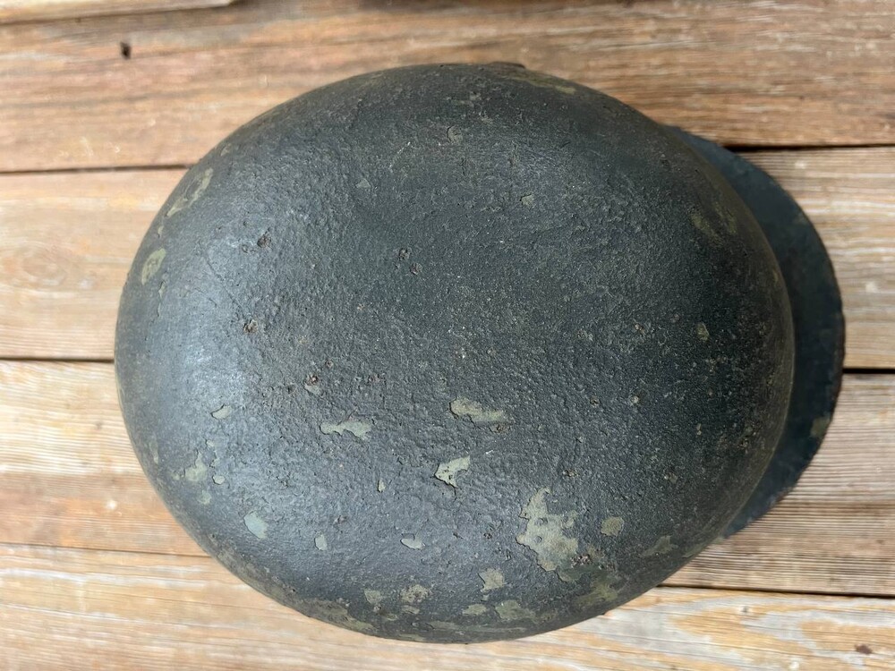 German helmet M35 / from Stalingrad