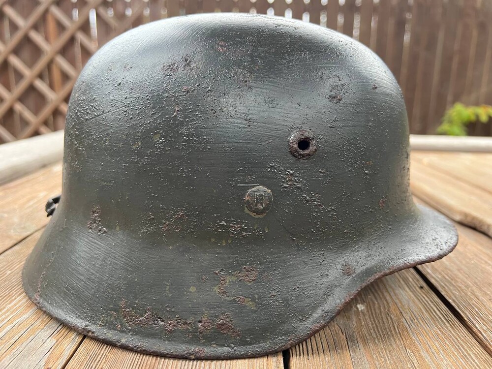 Hungarian helmet M37 / from Voronezh 