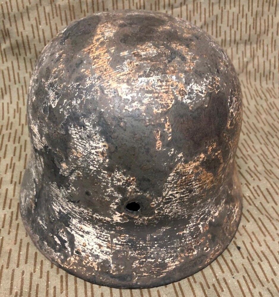 Wehrmacht helmet M35 DD / from Demyansk