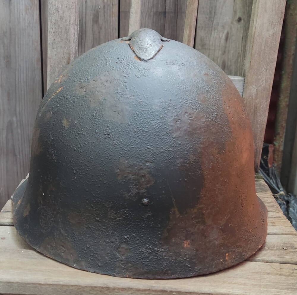 Soviet helmet SSh36 / from Smolensk