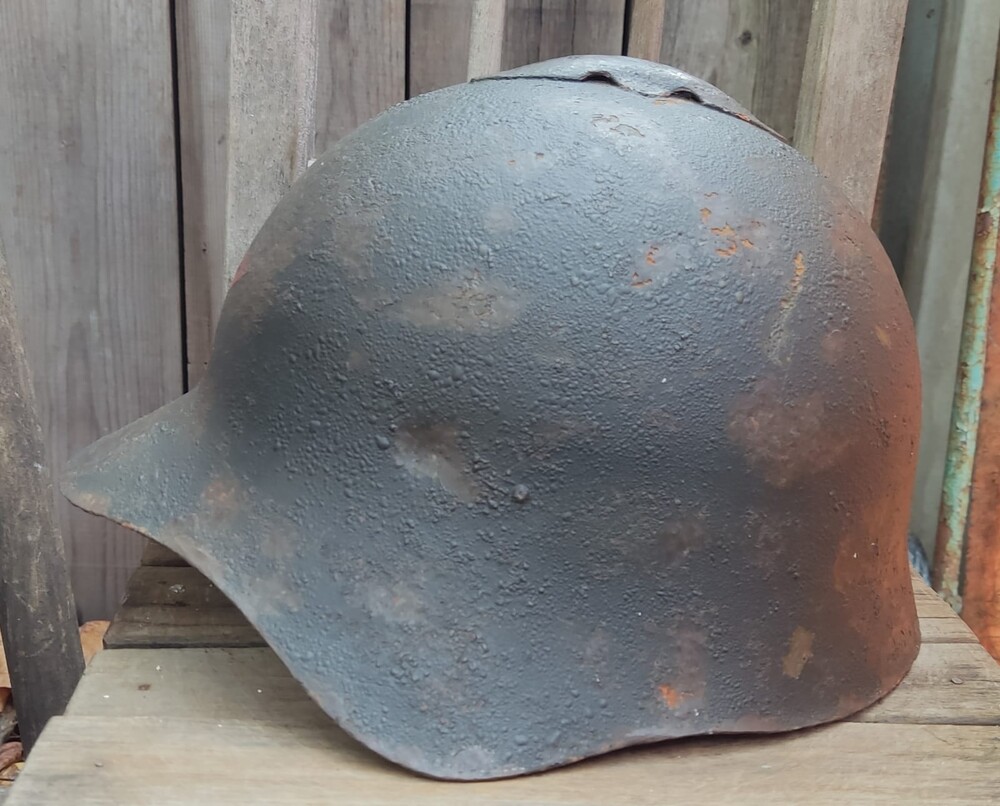 Soviet helmet SSh36 / from Smolensk