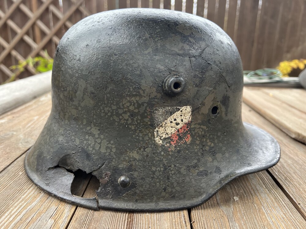 Wehrmacht helmet M16 DD / from Leningrad