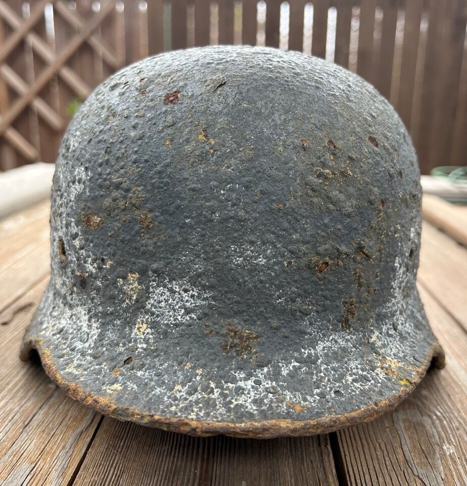 German helmet M40 / from Koninsberg 