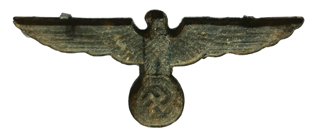 Wehrmacht eagle cockade / from Stalingrad