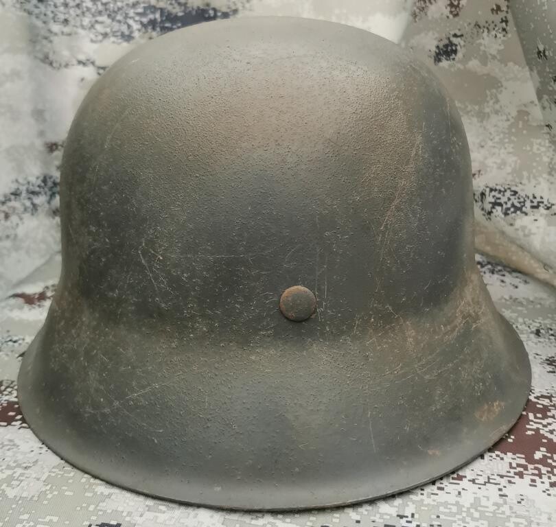 Restored German helmet M42, Waffen SS