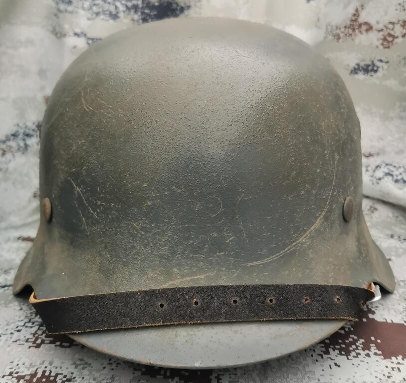 Restored German helmet M42, Waffen SS