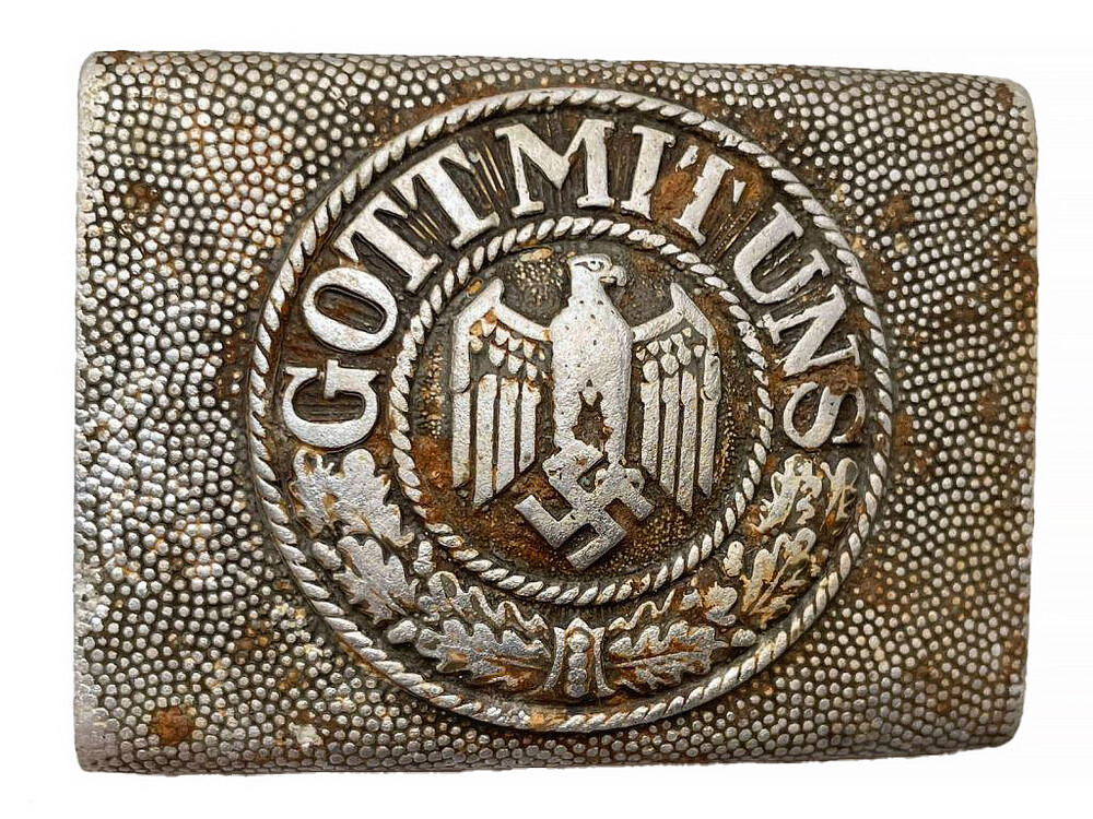 Heer belt Buckle "Gott mit Uns" / from Smolensk