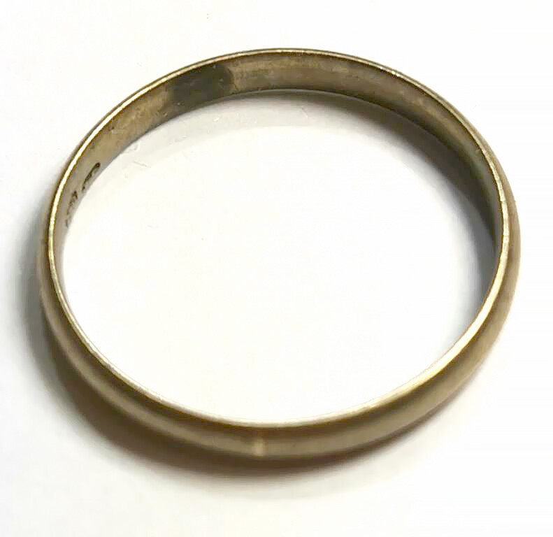 German gold wedding ring / from Belgorod